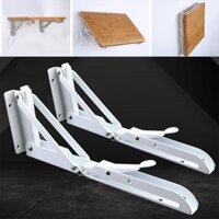 Bản lề gập thông minh ❤️FREESHIP❤️ Bản lề gấp gọn làm bàn gấp treo tường bộ 2 cái tải trọng 60kg/80kg  loại tốt