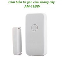 [Bán lẻ- giá sỉ] Cảm biến từ gắn cửa không dây cho cửa gỗ AM-19BW truyền về  tủ trung tâm,mở rộng diện tích: 150m