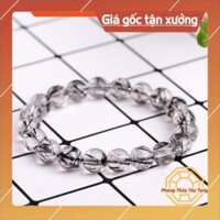 [Bán Lẻ - GIÁ SỈ] Vòng tay phong thủy Đá T Anh Tóc Đen VIP   - Nam Nữ mệnh Thuỷ Mộc - Tổng Sỉ Phong Thủy