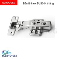 Bản lề giảm chấn Eurogold WP01 inox SUS304 thẳng