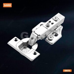 Bản lề giảm chấn lắp cong nửa Garis GH07B
