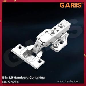 Bản lề giảm chấn lắp cong nửa Garis GH07B