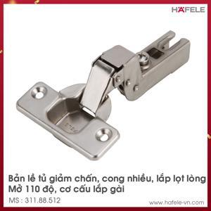 Bản lề giảm chấn lọt lòng Hafele 311.88.512