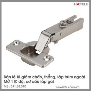 Bản lề giảm chấn trùm ngoài Hafele 311.88.510