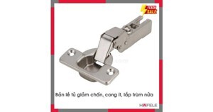 Bản lề giảm chấn trùm nửa Hafele 311.88.511