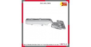 Bản lề giảm chấn trùm nữa Hafele 311.01.501