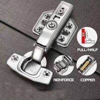Bản lề giấu kín thủy lực mềm cho tủ DIY 1PCS