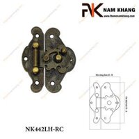 Bản lề hộp gỗ – hộp quà tặng NK442LH-RC (Màu Đồng Cổ)