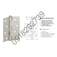 Bản Lề Inox SUS304 VICKINI 43102.103 (4x3x3-4BB-P14) - 1T dày 3.0mm giá rẻ