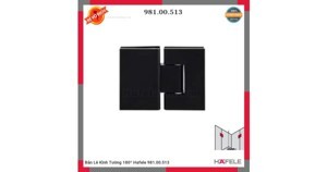 Bản lề kính Hafele 981.00.513