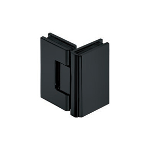Bản lề kính - kính 90 độ đen mờ Hafele 981.77.907