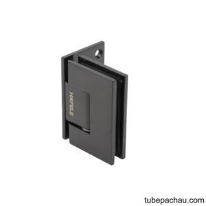 Bản lề kính - kính 90 độ đen mờ Hafele 981.77.909