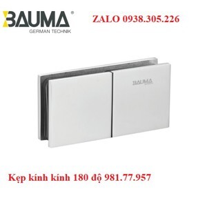 Bản lề kính tường 180 độ Hafele 981.77.957