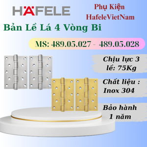 Bản lề lá 2bb  Häfele  489.05.028