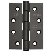 Bản lề lá HAFELE 926.98.043, chất liệu inox 304, trục xoay 102mm, dùng cho cửa đi nặng tới 120 kg