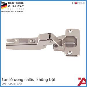Bản lề Metalla A 110 độ trùm ngoài không bật Hafele 315.31.552