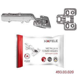 Bản lề Metalla giảm chấn lọt lòng 493.03.023