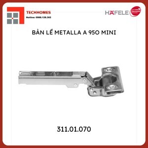 Bản lề Metalla mini trùm ngoài Hafele 311.01.070