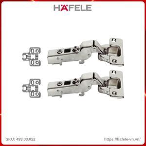 Bản lề Metalla SM giảm chấn trùm nữa Hafele 493.03.022