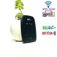 (BÁN LẺ RẺ NHƯ BÁN BUÔN) Bộ phát wifi từ sim không dây 4G LTE chất lượng châu Âu, Cục phát wifi tốc độ mạnh nhất