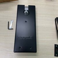 Bản lề sàn Hafele chính hãng - đen mờ DCL 41 Hold-open