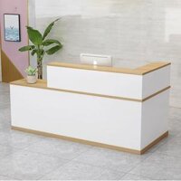 Bàn lễ tân văn phòng chữ L 2m giá rẻ