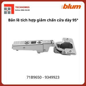 Bản lề tích hợp giảm chấn góc mở 95°dành cho cửa dày 24 - 32mm Blum 71B9650
