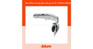 Bản lề tích hợp giảm chấn góc mù 95° Blum 79B9550