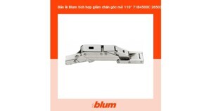 Bản lề tích hợp giảm chấn góc mở 110°CRISTALLO dành cho cửa kính Blum 71B4500C