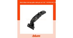Bản lề tích hợp giảm chấn góc mở 155°dành cho tủ có ngăn kéo âm - Trùm âm Blum 71B7550