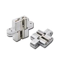 Bản lề tối Dian XN-01-07 Màn hình cửa tự động Ẩn bản lề chữ thập Phần cứng đa năng