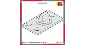 Bản lề trục xoay Hafele 981.00.092