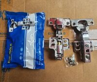 Bản lề tủ bếp Eurogold EWP101, SUS304 giảm chấn tháo lắp nhanh, bản lề thẳng - A