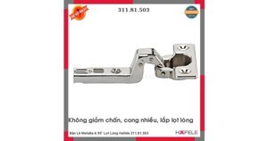 Bản lề tủ bếp Hafele 311.81.503