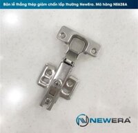 Bản lề tủ bếp NewEra giảm chấn, loại thẳng, lắp thường