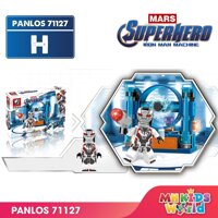 (Bán lẻ từng mẫu)Bộ xếp hình Lego Panlos 71127 8 in 1 mô hình Iron Man Machine Lego Avenger đồ chơi lắp ráp cho bé trai 5 tuổi  bo xep hinh Lego Panlos 71127 8 in1  mo hinh Iron Man Macchine Lego Avenger do choi lap rap cho be trai 5 tuoi