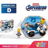 (Bán lẻ từng mẫu)Bộ xếp hình Lego Panlos 71127 8 in 1 mô hình Iron Man Machine Lego Avenger đồ chơi lắp ráp cho bé trai 5 tuổi  bo xep hinh Lego Panlos 71127 8 in1  mo hinh Iron Man Macchine Lego Avenger do choi lap rap cho be trai 5 tuoi