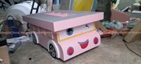 Bàn Lego Hình Xe Ô Tô Khu Vui Chơi – Giá Rẻ, Có Đế Lego & Hộc Chứa | Vinatoy