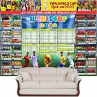 Bán lịch thi đấu bóng đá World Cup 2022
