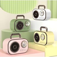 Bàn Loa Bluetooth Máy nghe nhạc cổ điển Mini Âm thanh nổi HIFI có hỗ trợ TF AUX FM