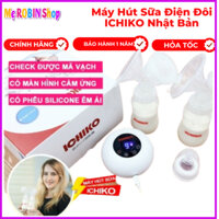 [Bản M05 Mới Nhất] Máy Hút Sữa Điện Đôi ICHIKO Nhật Bản (Massage;Kích sữa;Vắt Kiệt; Màng hình cảm ứng)