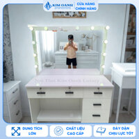 Bàn Makeup Chuyên Nghiệp Bàn Trang Điểm Nhựa Cao Cấp Freeship Có Led