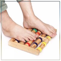 BÀN MASSAGE CHÂN BẰNG GỖ 6 THANH KIỂU MỚI - KÉO DÀI TUỔI THANH XUÂN