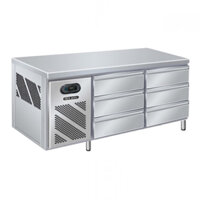 Bàn Mát 6 Hộc 3 Tầng Berjaya BS6DR/Z6/3