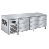 Bàn Mát 9 Hộc 3 Tầng Berjaya BS9DR/Z8/3