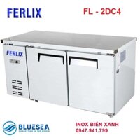 Bàn mát công nghiệp Ferlix 1200mm, Tủ bàn lạnh 1200mm, 1.2m Bàn mát nhà hàng khách sạn