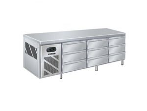 Bàn mát inox Berjaya BS9DR/C8/3 dài 2,48m