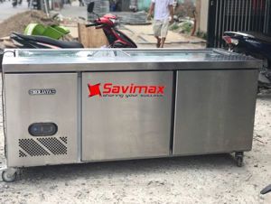 Bàn mát Salad 2 cánh Berjaya BS2D/SSCF6/Z