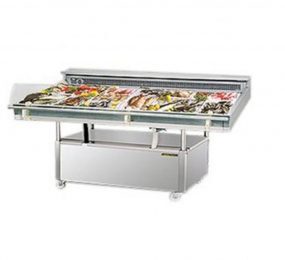 Bàn mát trưng bày hải sản 2m4 Berjaya FDC 8