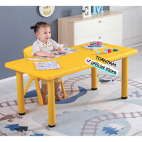 Bàn Mẫu Giáo Nhựa Nhập Khẩu – Bàn Mầm Non 6 chỗ ( chưa ghế)